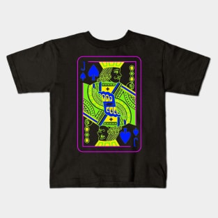 Jack of Spades Bright Mode Kids T-Shirt